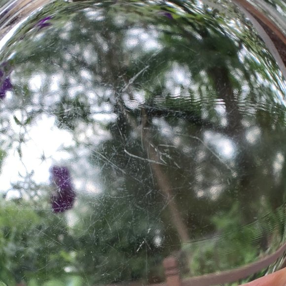 Vtg Pyrex Woodland Pattern (White on Light Brown) Casserole Dish #472-B - 1.5 Pt - Picture 12 of 15